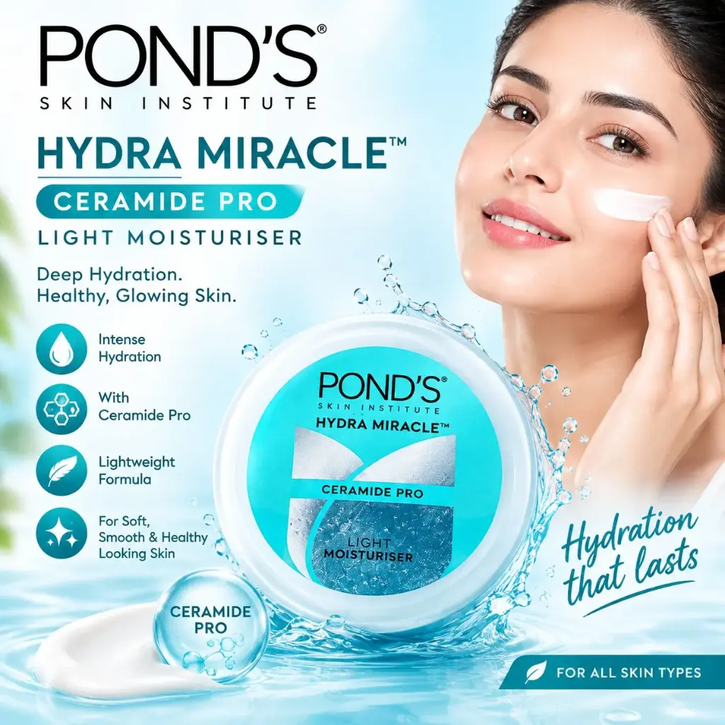 POND'S HYDRA MIRACLE CERAMIDE PRO LIGHT MOISTURIZER