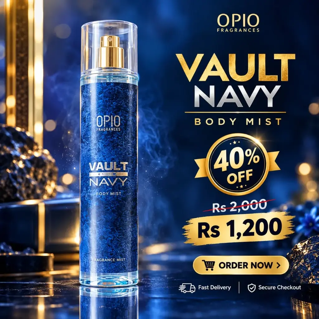 ORIO FRAGRANCES VOULT NAVY BODY MIST